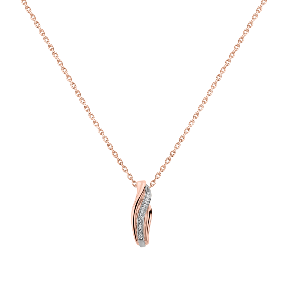 Diamond pendant Elegant Line