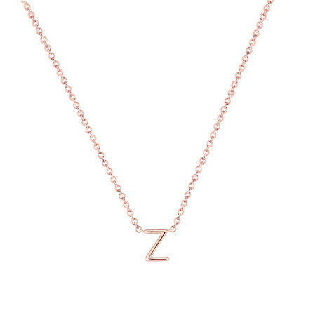 Diamond necklace Round Line Z