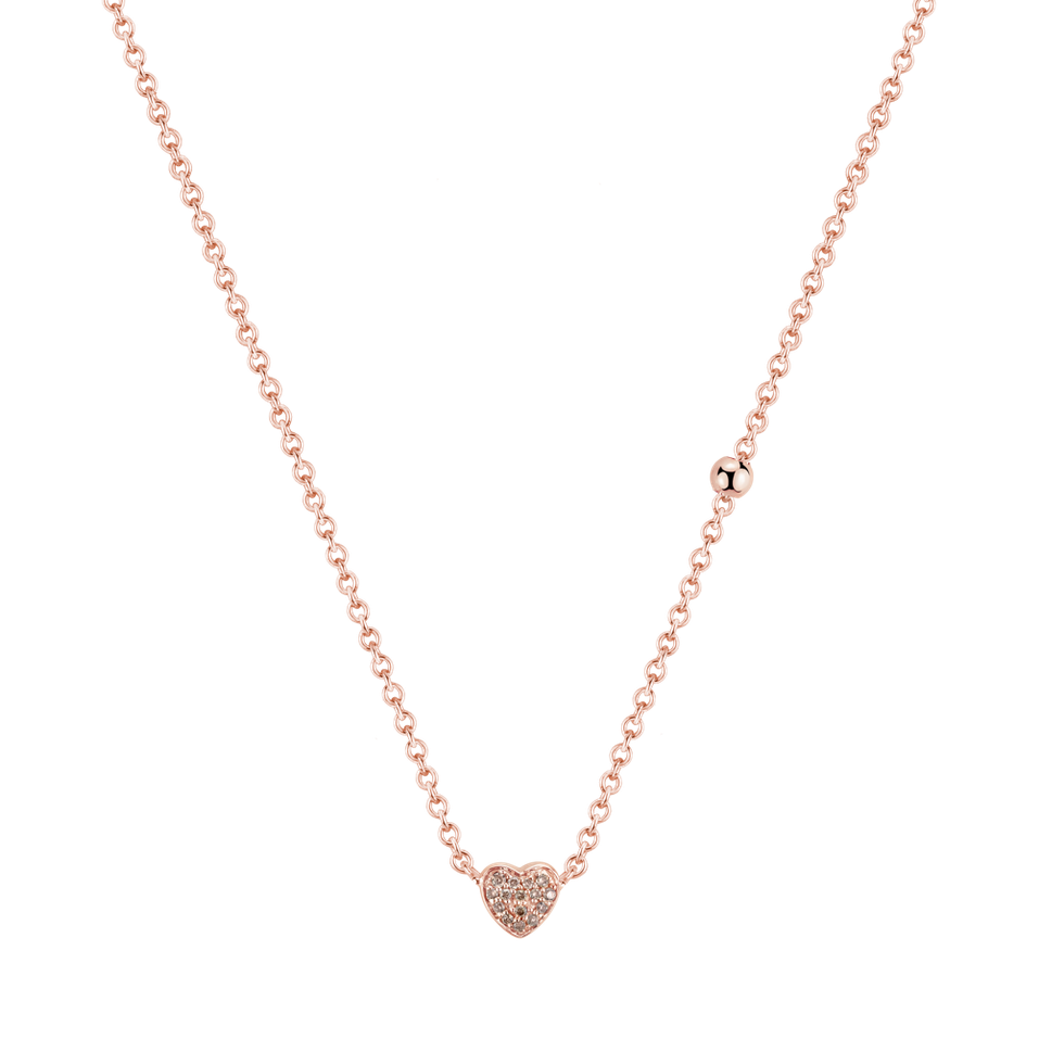 Diamond necklace Tender Heart