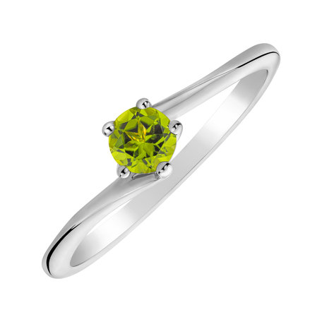 Ring with Peridot Bonbon