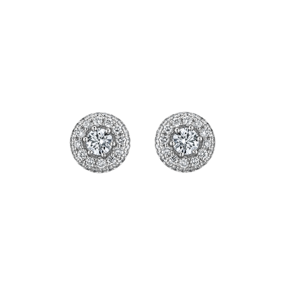 Diamond earrings Éclat