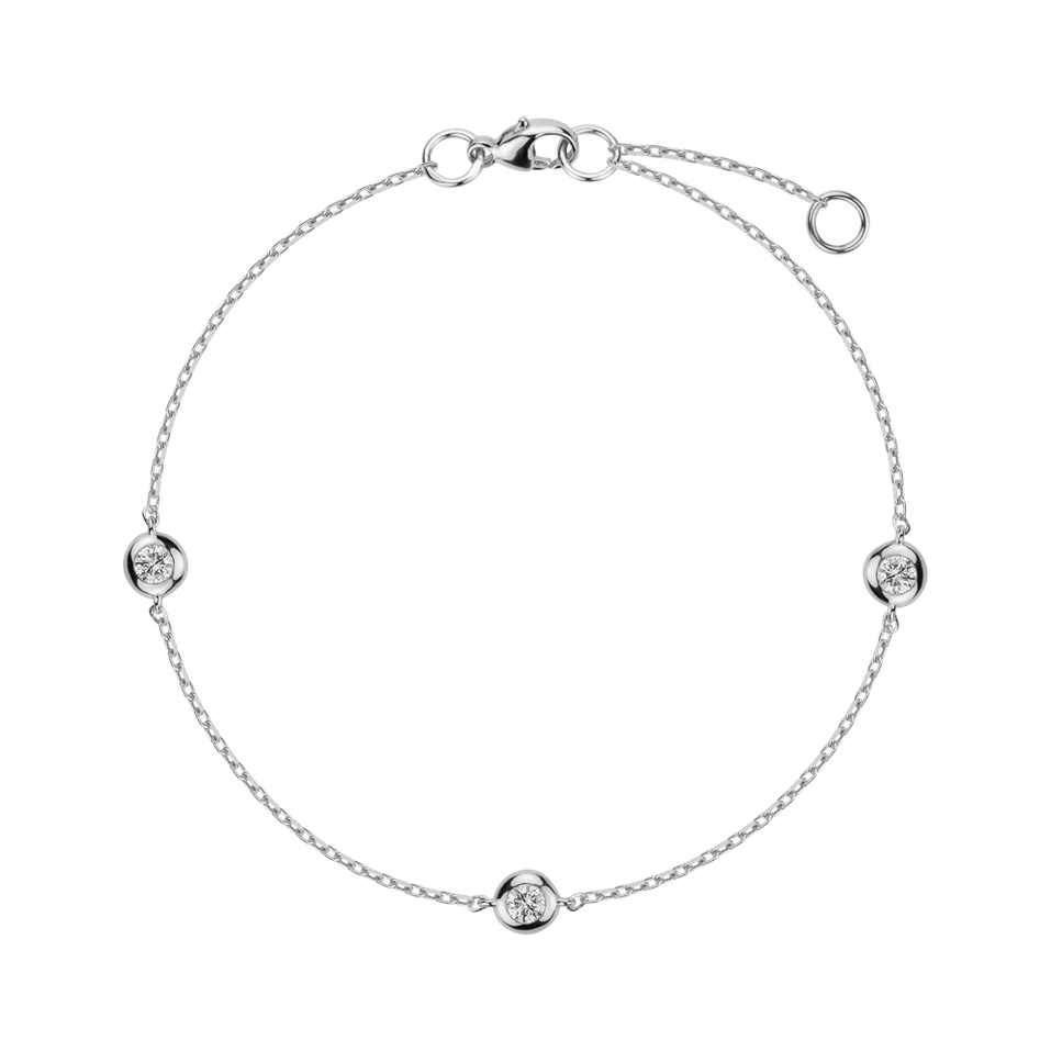 Bracelet with diamonds Sparkling Dots