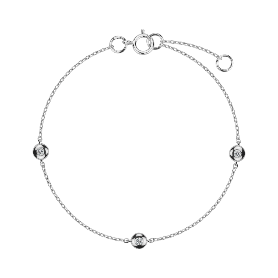 Bracelet with diamonds Sparkling Dots