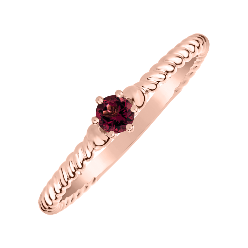 Ring with Rhodolite Fancy Dream