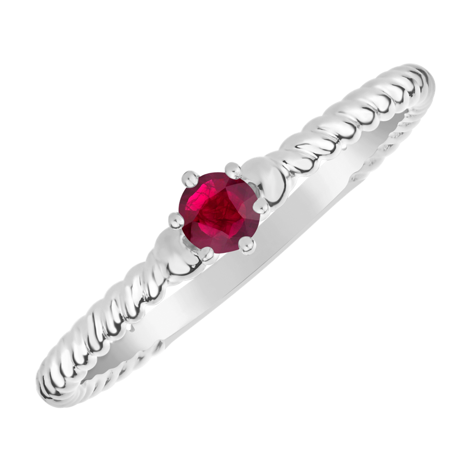 Ring with Ruby Fancy Dream