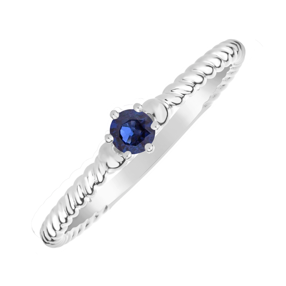 Ring with Sapphire Fancy Dream