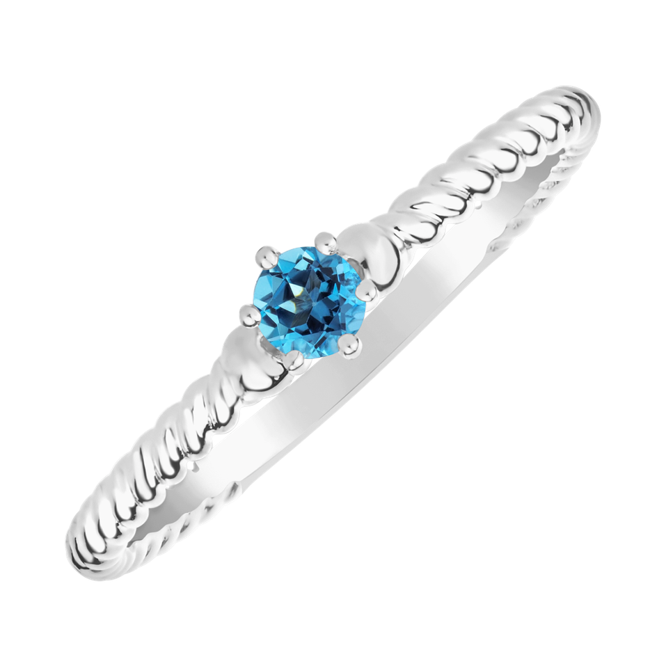 Ring with Topaz Swiss Fancy Dream