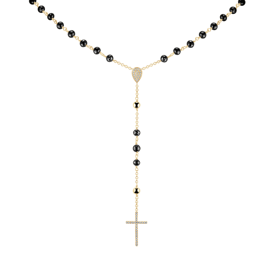 Diamond necklace Elegant Cross