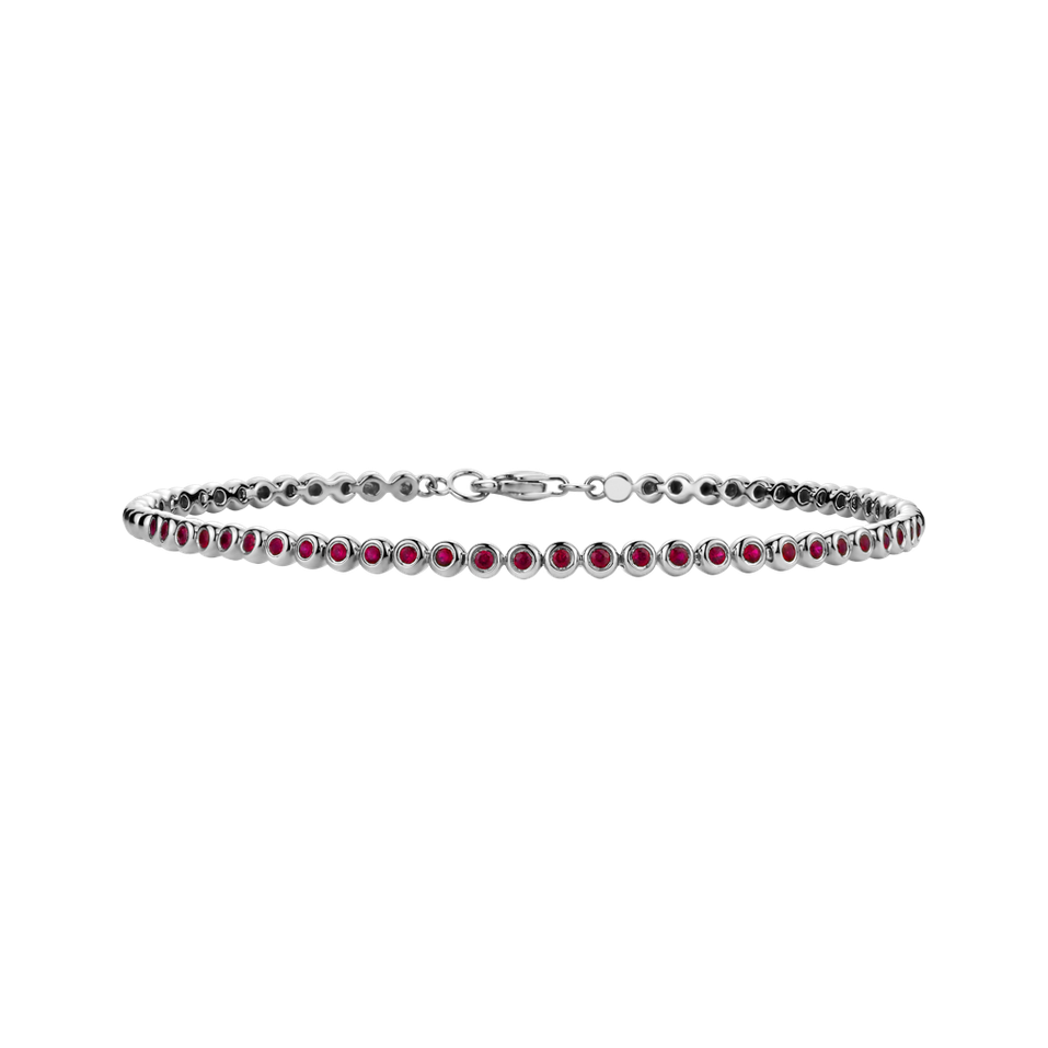 Bracelet with Ruby Essential Spendour