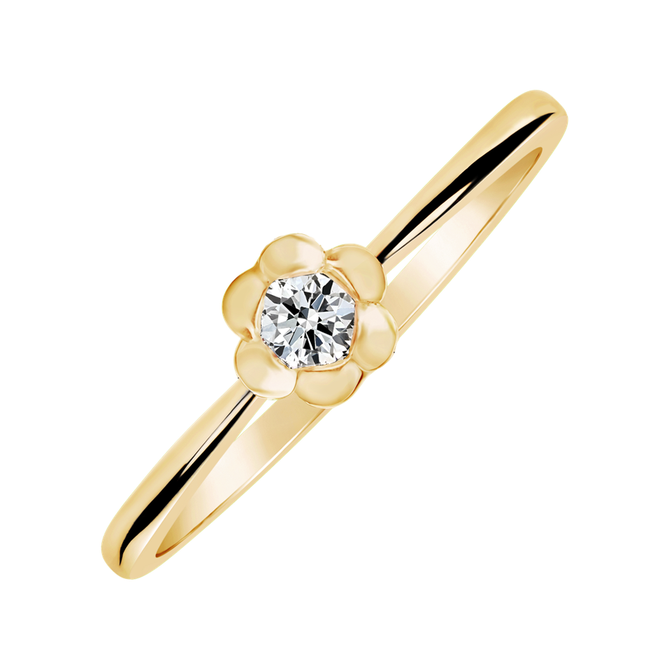 Diamond ring Blooming Love