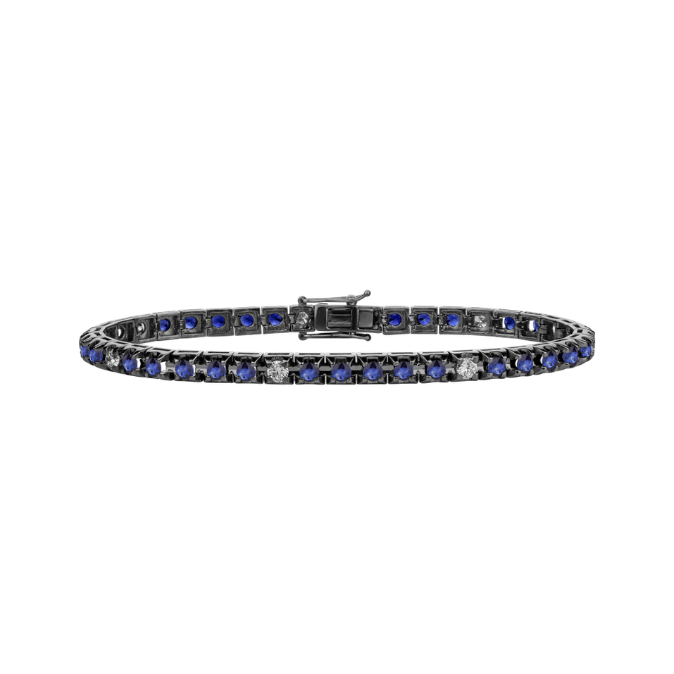 Diamond bracelet with Sapphire Ralana