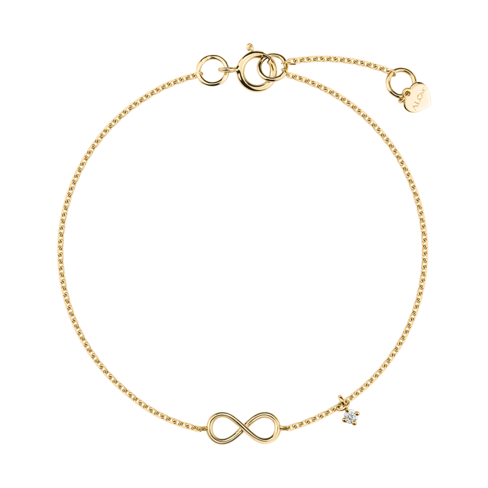 Diamond bracelet Endless Harmony