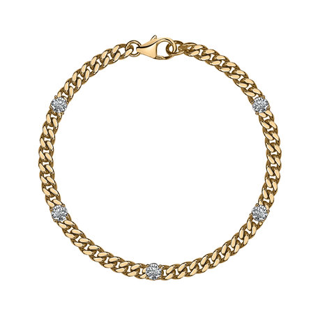 Bracelet with diamonds Nimira