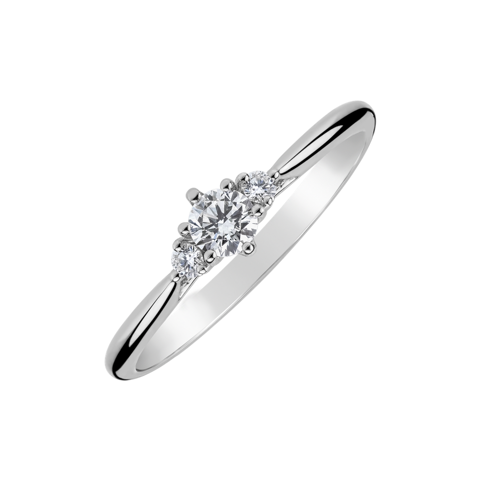 Diamond ring Midnight Serenity