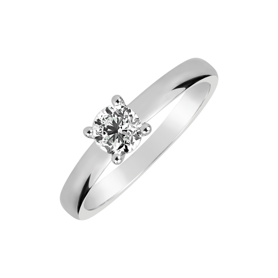 14ct white gold diamond ring Spark of Love