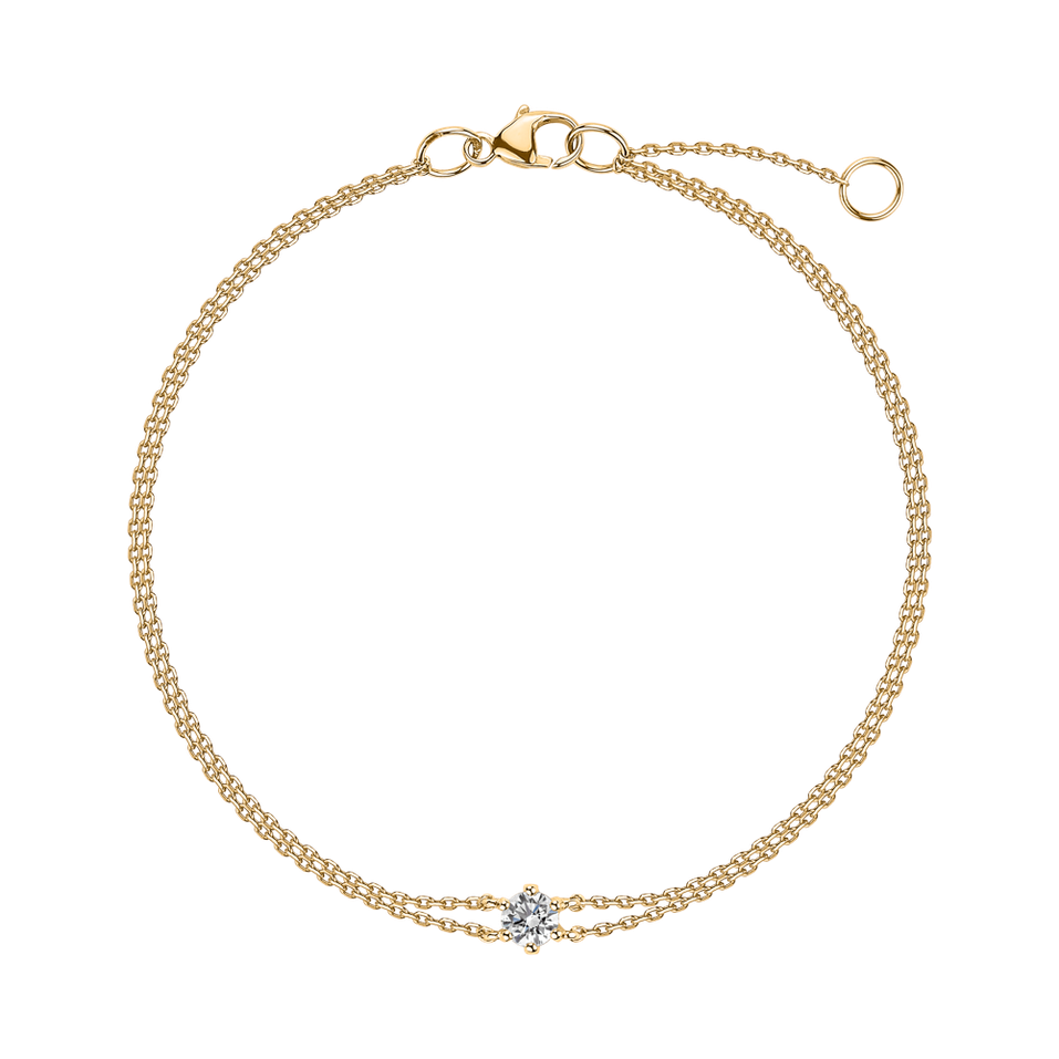 Bracelet with diamonds Essential Shine