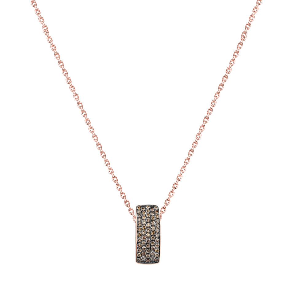 Pendant with diamonds Inferno Night