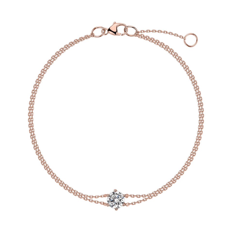 Bracelet with diamonds Essential Shine