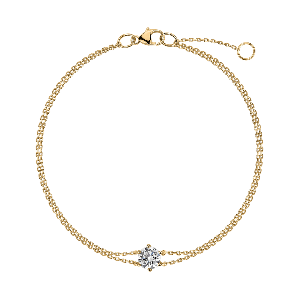 Bracelet with diamonds Essential Shine