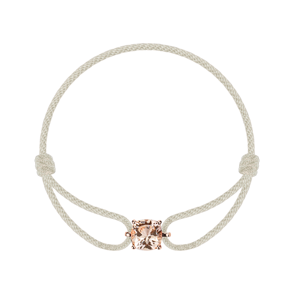 Bracelet with Morganite Faith