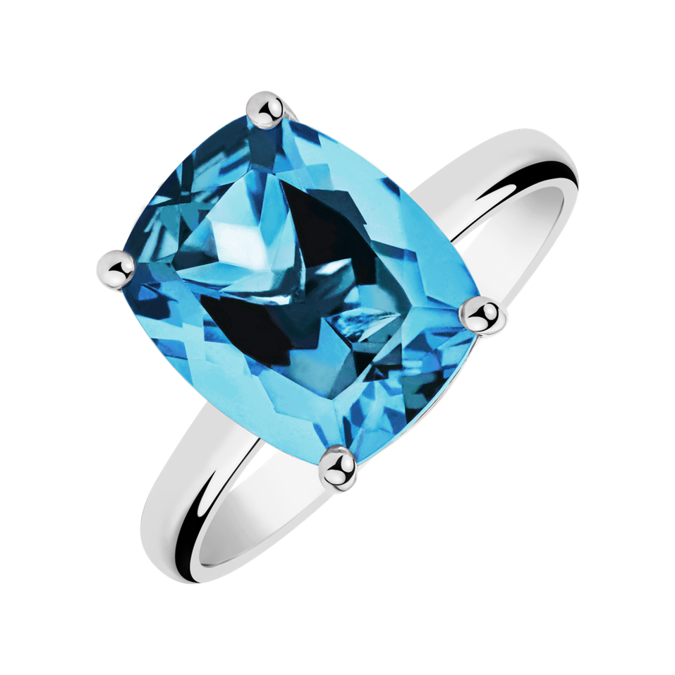 Ring with Topaz Bonbon