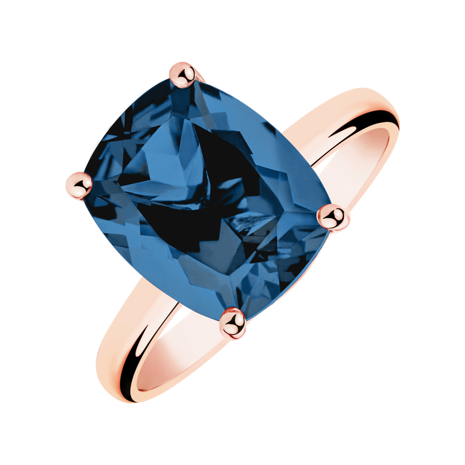 Ring with Topaz Bonbon