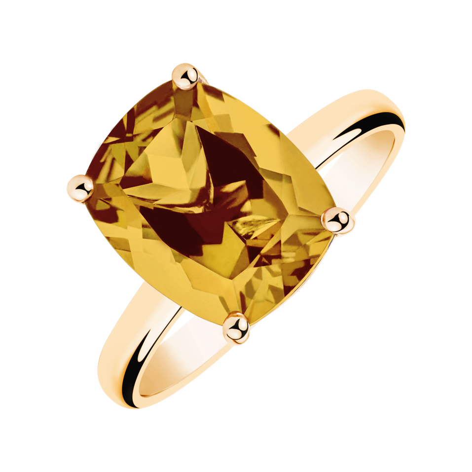 Ring with Citríne Bonbon