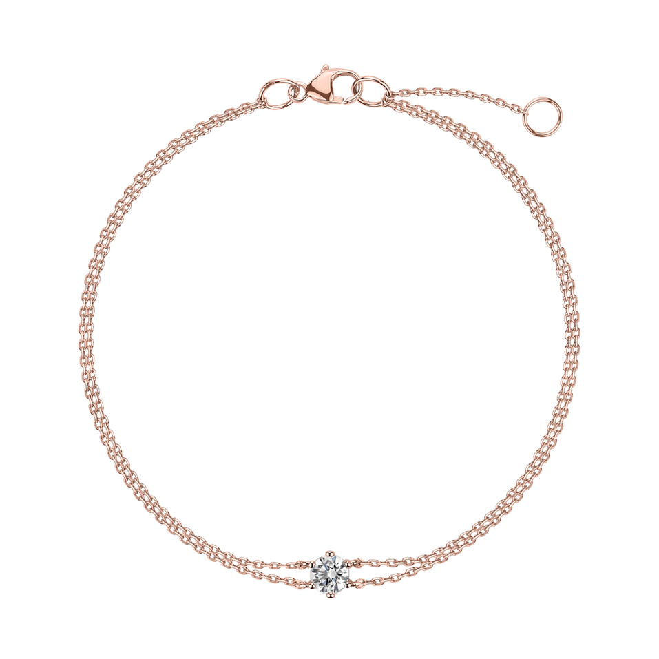 Bracelet with diamonds Essential Shine