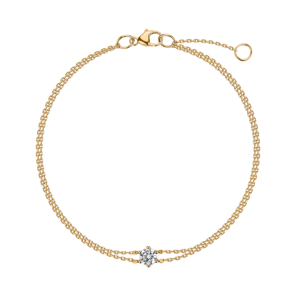 Bracelet with diamonds Essential Shine