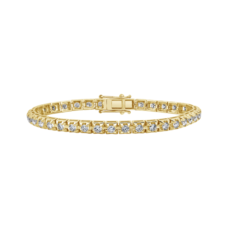 18ct yellow gold diamond bracelet Ralana