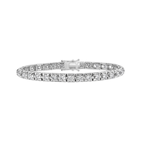 18ct white gold diamond bracelet Ralana