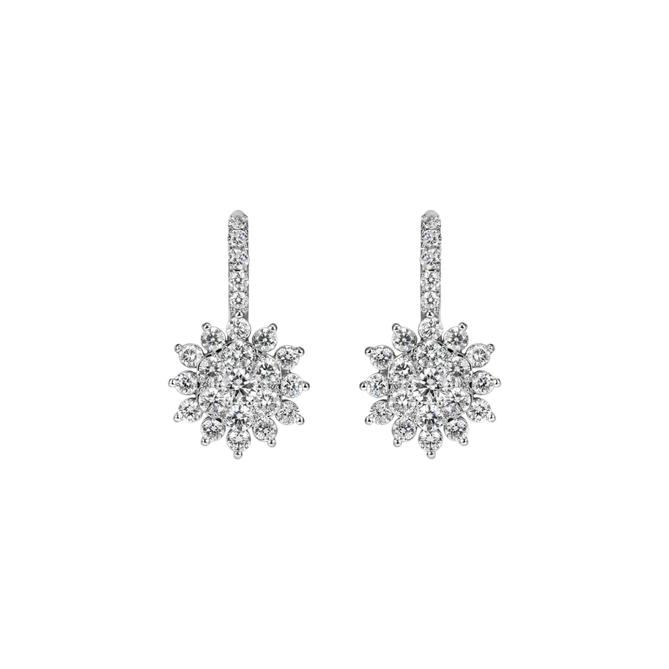 Diamond earrings Evening Sky