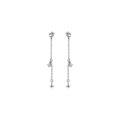 Diamond earrings Samba