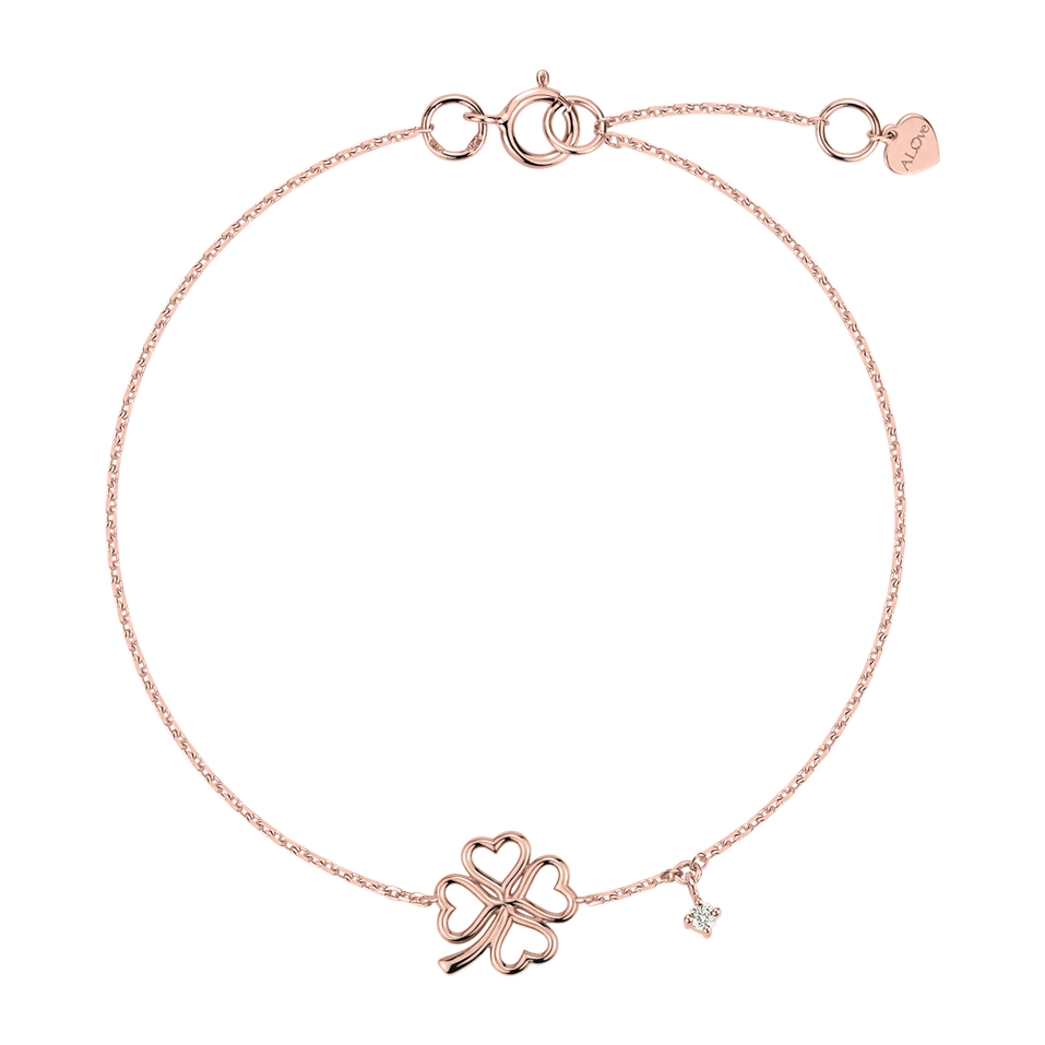 Diamond bracelet Harmonic Cloverlight