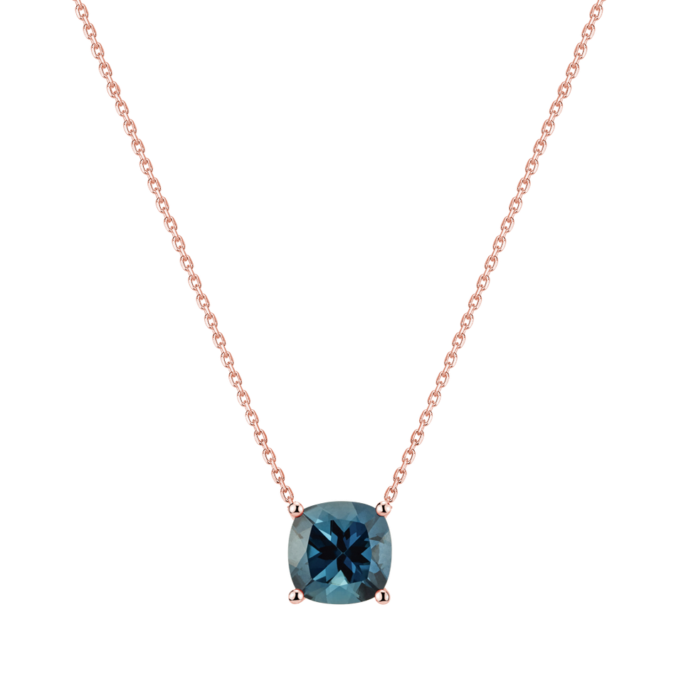 Necklace with Topaz London Manon