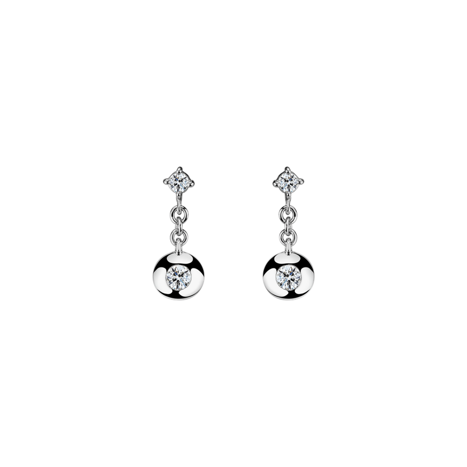 Diamond earrings Gentle Rain