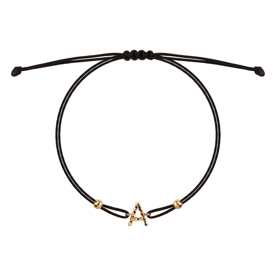 Bracelet Spiral Alphabeth A