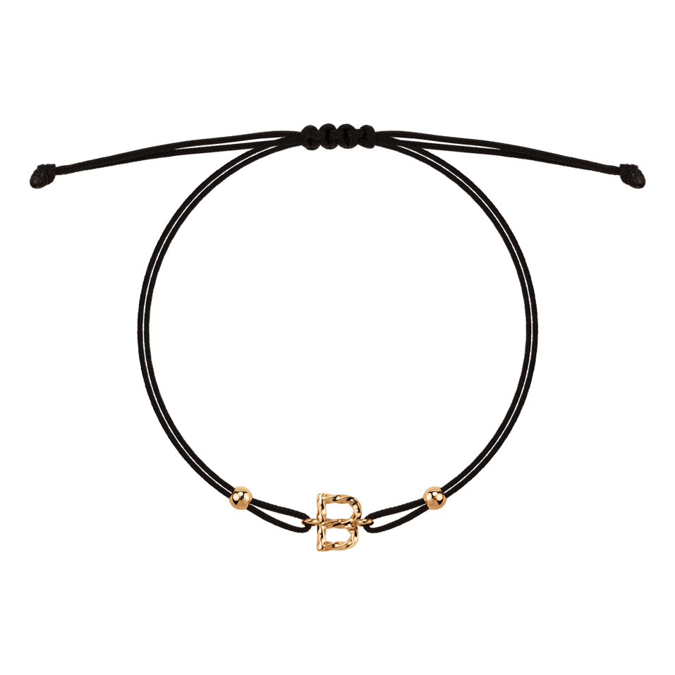 Bracelet Spiral Alphabeth B