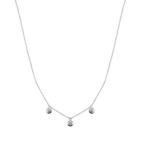 Diamond necklace Sparkling Dots