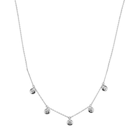 Diamond necklace Sparkling Dots