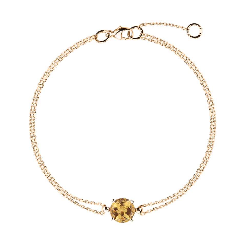 Bracelet with Citrine Magic Wish