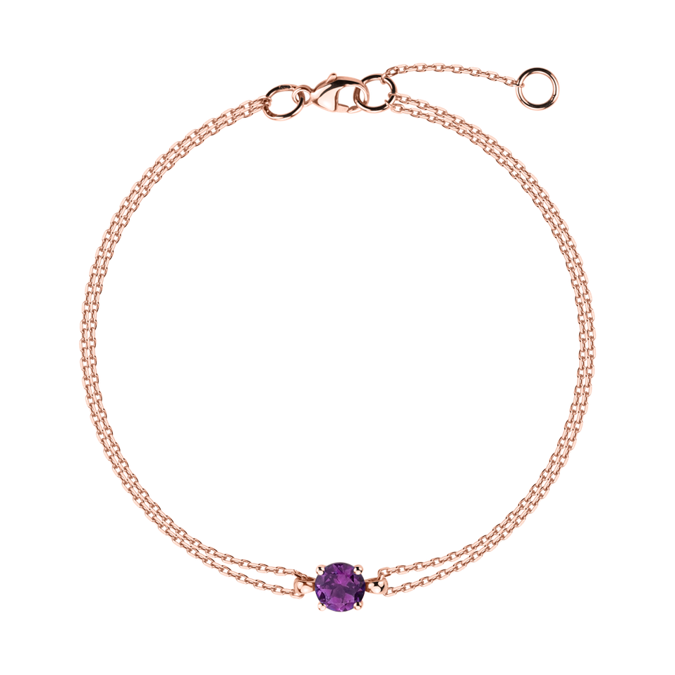 Bracelet with Amethyst Magic Wish