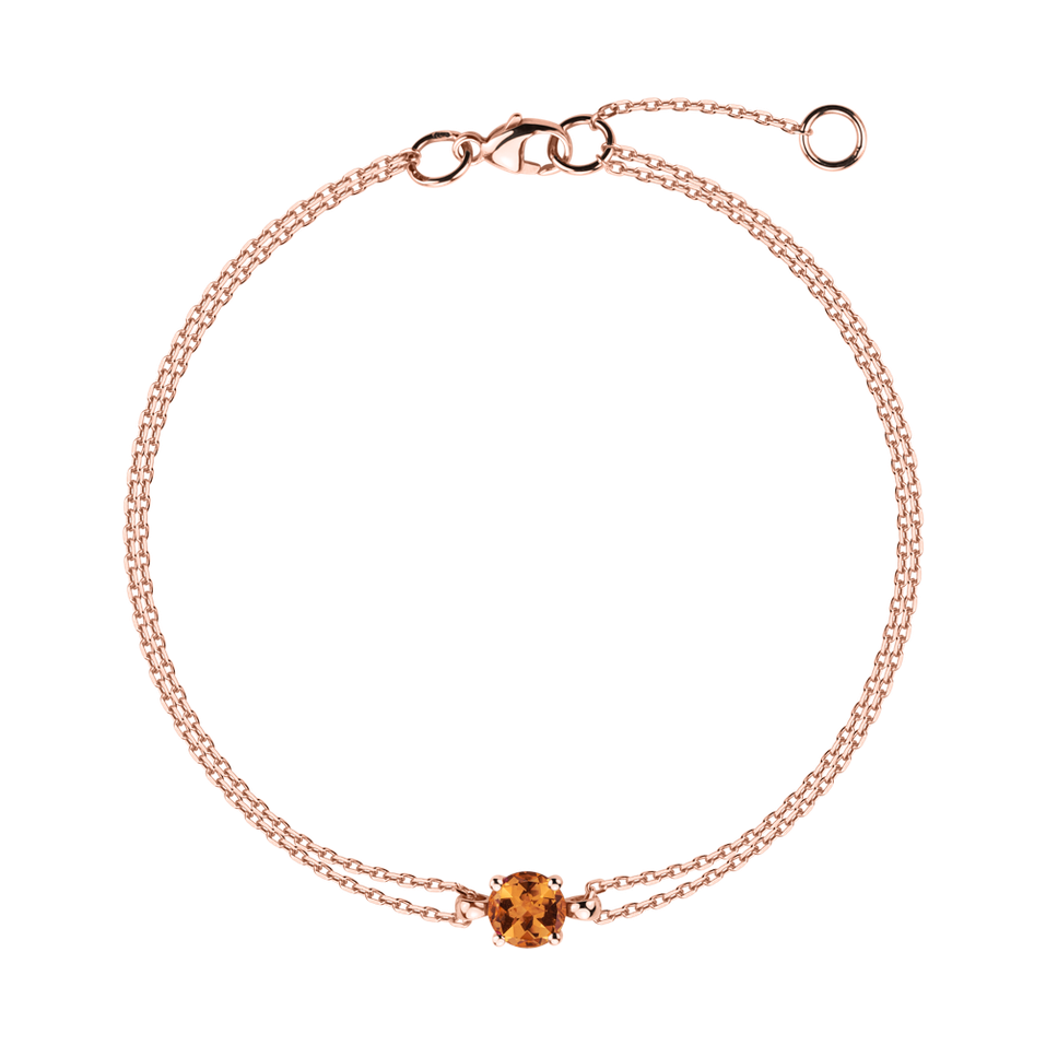 Bracelet with Citrine Magic Wish