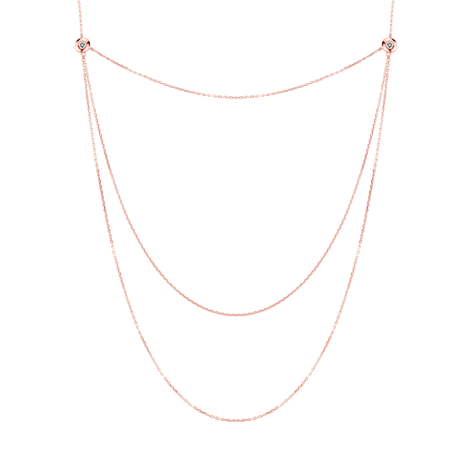 Diamond necklace Polka Parade