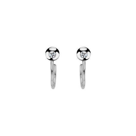 Diamond earrings Dot Dot