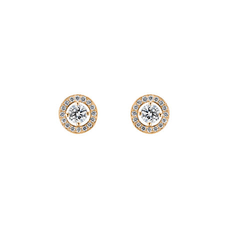 Diamond earrings Sparkling Rain