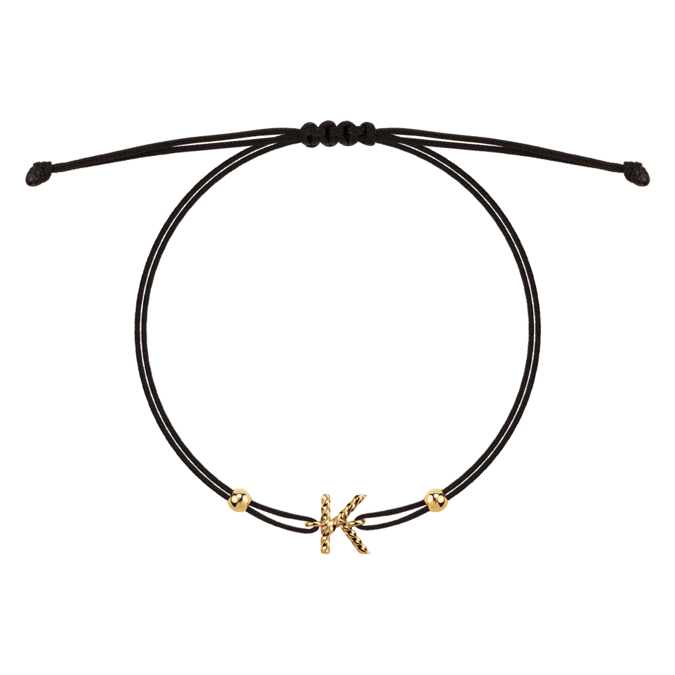 Bracelet Spiral Alphabeth K