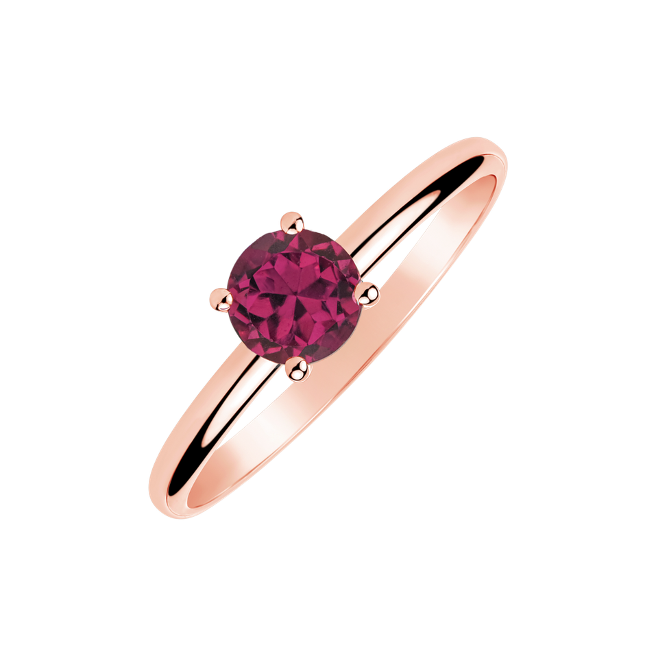 Ring with Rhodolite Sweet Love