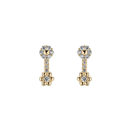 Diamond earrings Bloom Mystery