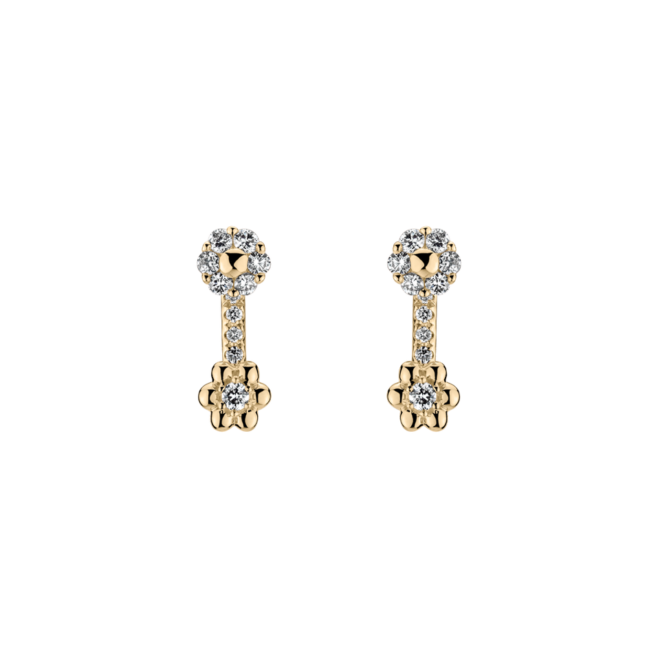 Diamond earrings Bloom Mystery